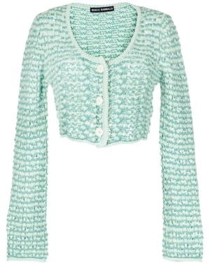 Marco Rambaldi Grofgebreid Vest - Groen