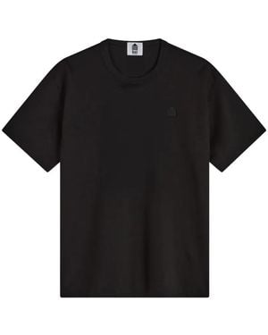 Noir Kei Ninomiya X Dover Street Market Singapore Logo-Print T-Shirt - Black
