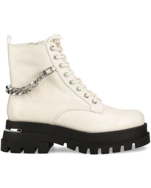 ALDO Leather Boots - ホワイト