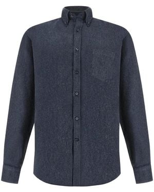 Paul & Shark Chemise En Flanelle - Blue