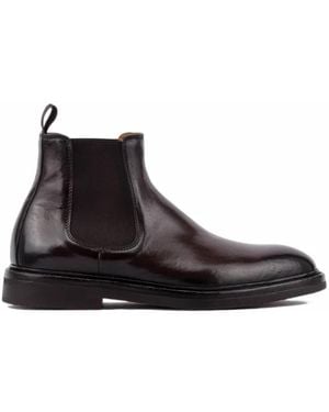 Officine Creative Dude Flexi Chelsea-Boots Aus Leder - Schwarz