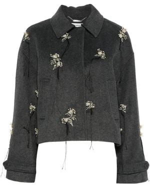 Jonathan Simkhai Katya Embellished Jacket - Black