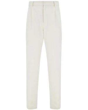 Ferragamo Tailored Pants - White