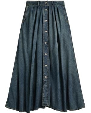 RRL Louisa スカート - ブルー