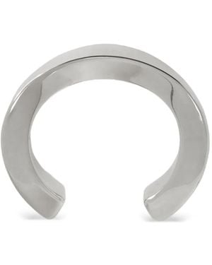 Jil Sander Engraved-Logo Bracelet - Metallic