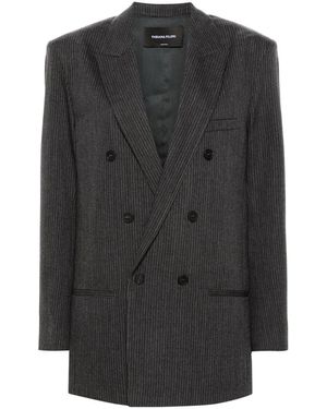 Fabiana Filippi Pinstriped Blazer - Black