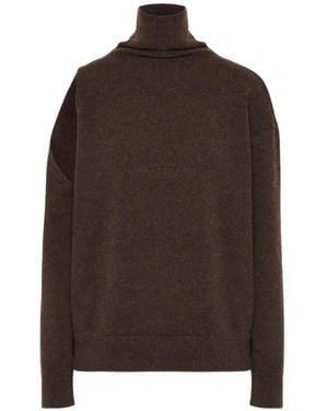 ARMARIUM Penelope Cut-Out Jumper - Brown