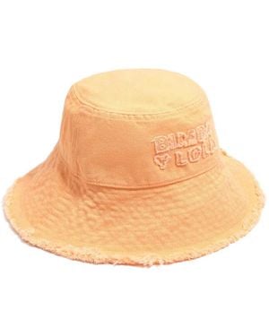 Bimba Y Lola Washed Canvas Hat - Natural