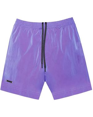 True Tribe Drawstring Swim Shorts - パープル