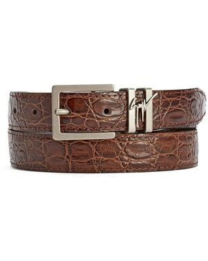 Giuseppe Zanotti Teodore Belt - Brown