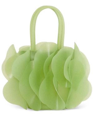 FARM Rio Jelly Flower Tote Bag - Green