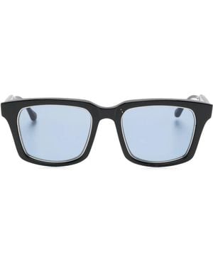 Matsuda Gafas de sol con montura cuadrada - Azul