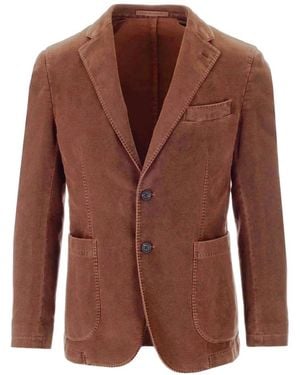 Al Duca d'Aosta Single-Breasted Jacket - Brown