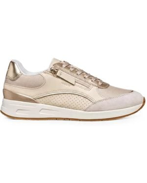 Geox Bulmya Side-Zip Trainers - White