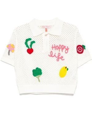 Mira Mikati Klassisches Poloshirt - Weiß