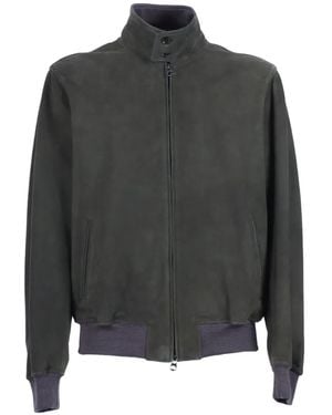 Stewart Jeff Suede Jacket - Black