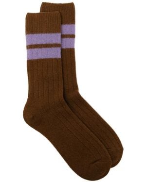 ZEGNA Sport Luxe Socks - Brown