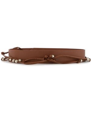 Altuzarra Tie Belt - Brown