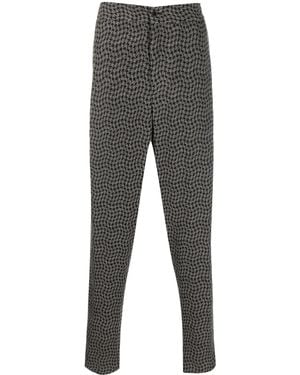 Giorgio Armani テーパード サルエルパンツ - グレー