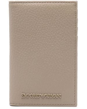 Emporio Armani Credit Card Accessories - Brown