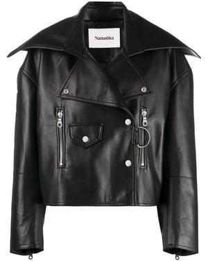 Nanushka Ado Biker Jacket - Black