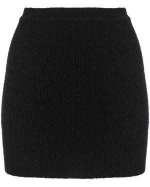 Wardrobe NYC Knit Skirt Mini - Black
