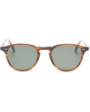 Garrett Leight Hampton Round-Frame Sunglasses - Grey
