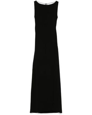Max Mara Sleeveless Maxi Dress - Black