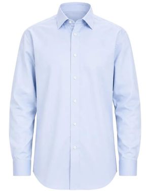 ZEGNA Point-Collar Shirt - Blue