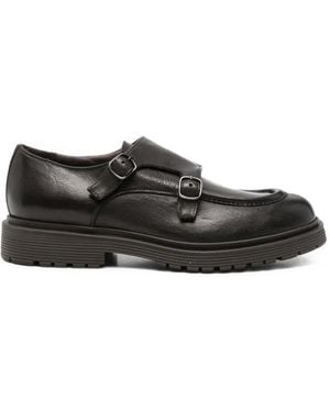 STURLINI FIRENZE Double Monk-Strap Loafers - Black