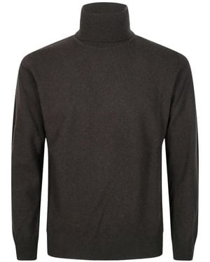 Altea Roll-Neck Knitted Jumper - Black