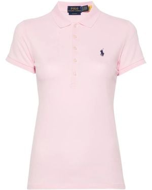 Polo Ralph Lauren コットンピケポロシャツ - ピンク
