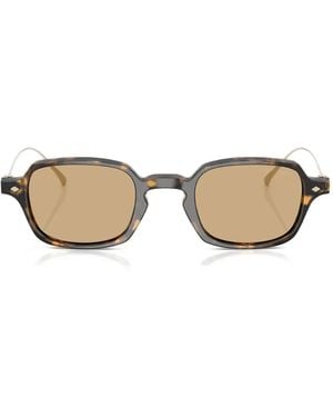 Giorgio Armani Square-Frame Sunglasses - Natural