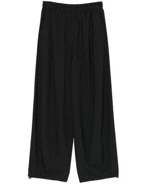 Frankie Shop Pinstripe Trousers - Black