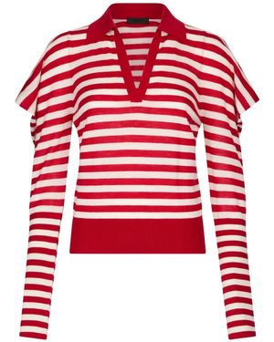 Liu Jo Pull À Rayures - Rouge