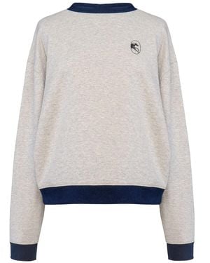 Sleeper Jersey Sweatshirt - White