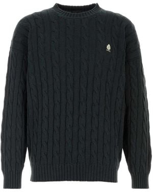 Prada Pullover Mit Rundem Ausschnitt - Grau