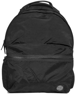 Stone Island Gewatteerde Rugzak - Zwart