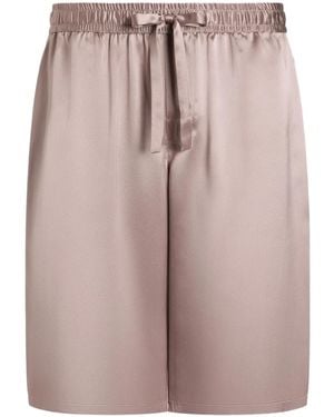 Dolce & Gabbana Silk Pyjama Shorts - Pink