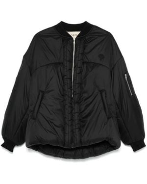 Mordecai Padded Bomber Jacket - Black