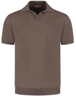Doriani Polo De Punto - Marrón