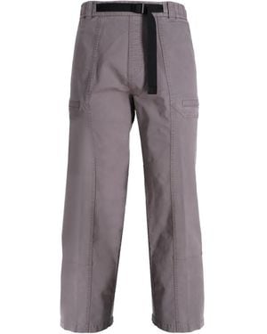 HUGO Belted Trousers - Grey