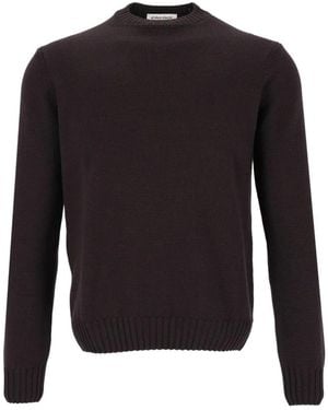 Al Duca d'Aosta Pull En Laine Mérinos - Blue