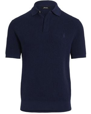 Ralph Lauren Short-Sleeve Polo Shirt - Blue