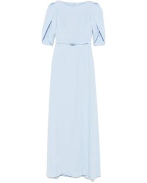 Cristallini Blanca Dress - Blue