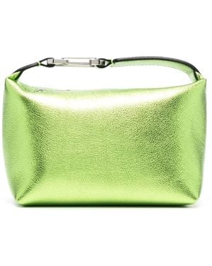 Eera Borsa Tote Metallizzata Moon - Verde