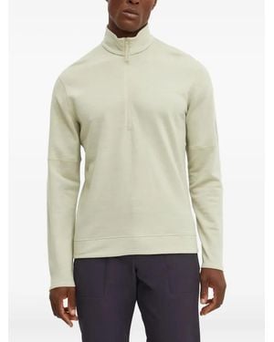 Icebreaker Zip-Neck Sweatshirt - Natural