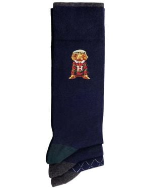 Hackett Harry Socken (3Er-Set) - Blau