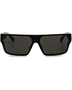 Linda Farrow Brady Square-Frame Sunglasses - Black