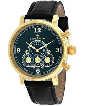 Christian Van Sant Logo-Detail 42Mm Watch - Green